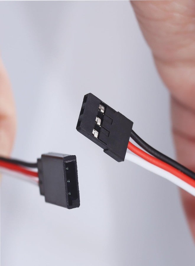 Nvwadayu JST Y Splitters - 1 Male to 2 Female, RC Servo Y Connector, Servo Harness Lead, Extension Cable, JR Wire Connectors Fits RC JR Futaba Airplanes, Car (6pcs) - Image 3